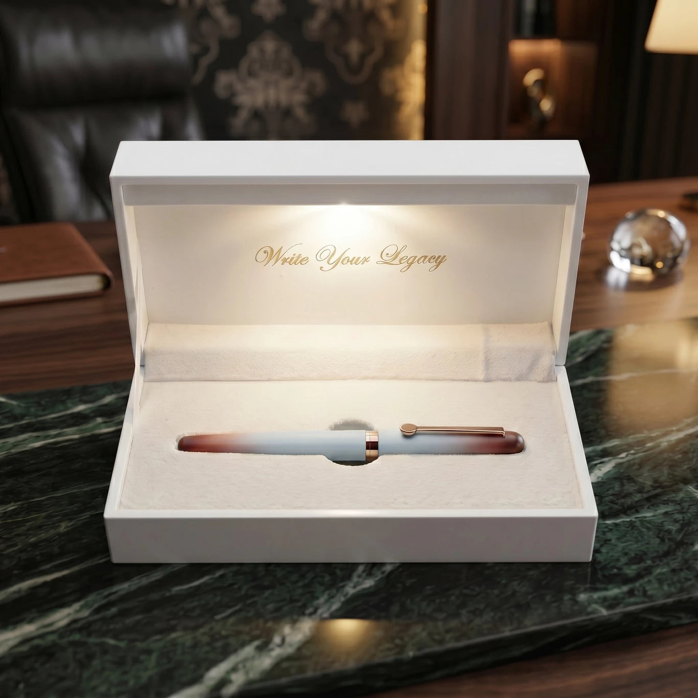 Aurencia Serenity Legacy Collection Roller Ball Pen (Ink Color - Blue)