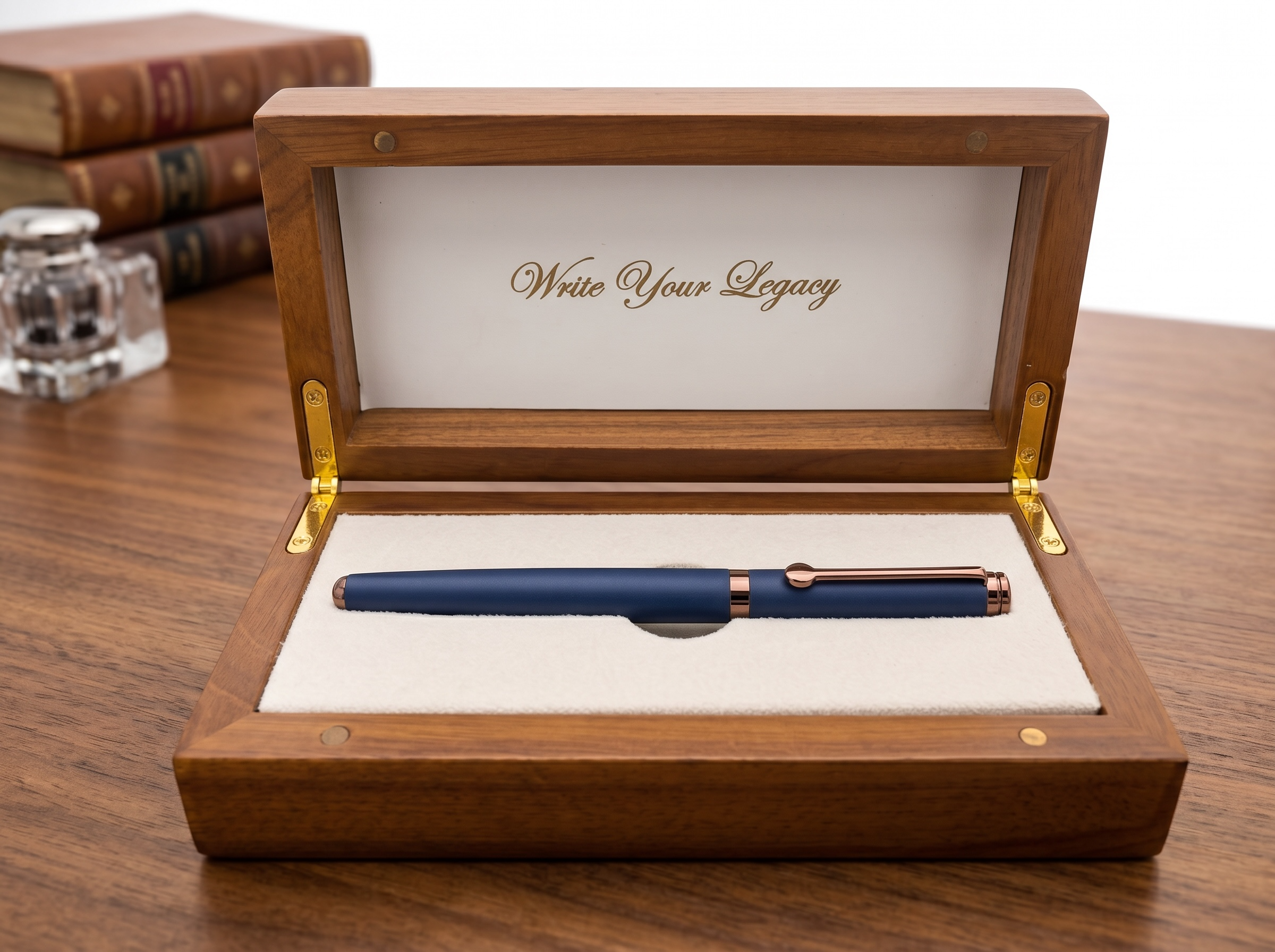 Aurencia Prestige Gift Collection Roller Ball Pen (Ink Color - Blue)