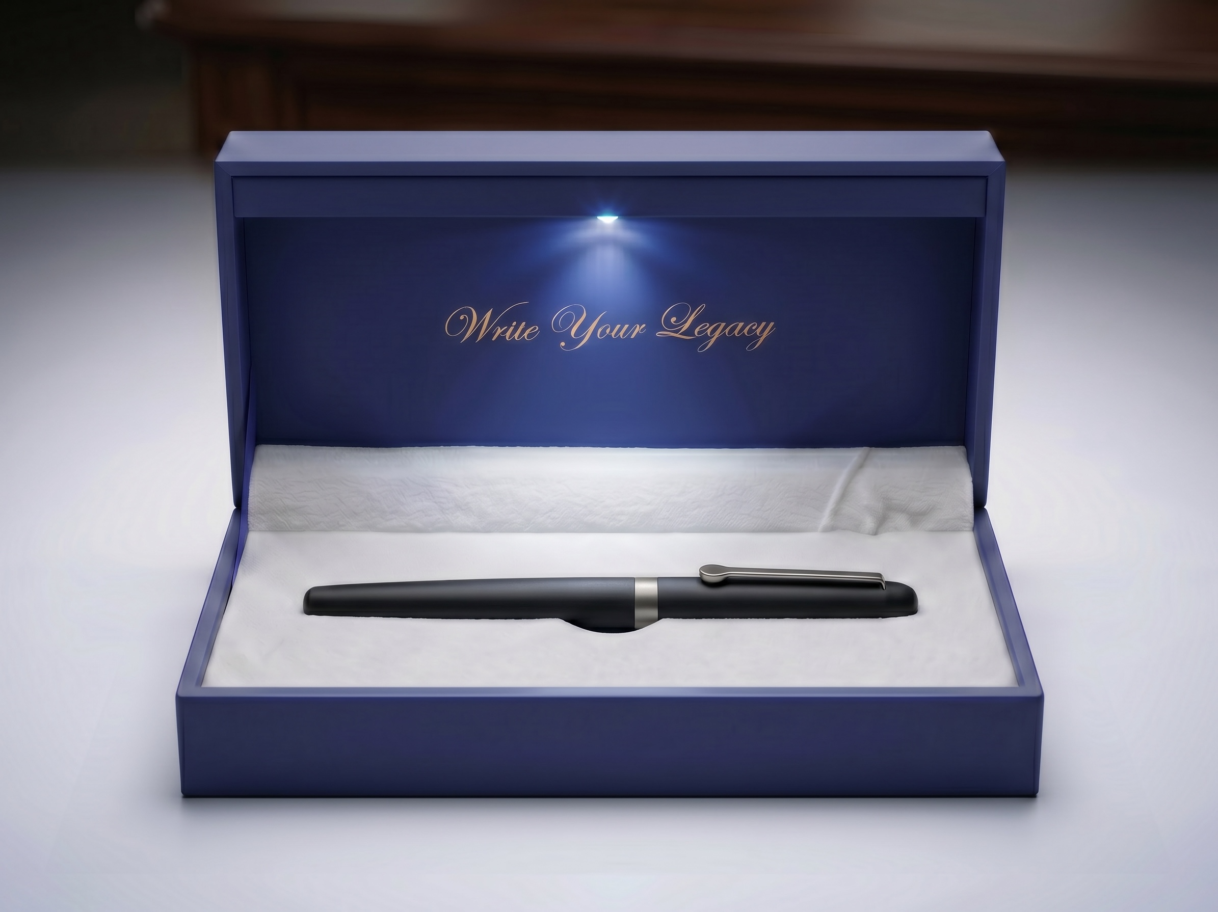 Aurencia Executive Noir Roller Ball Pen (Ink Color - Blue)