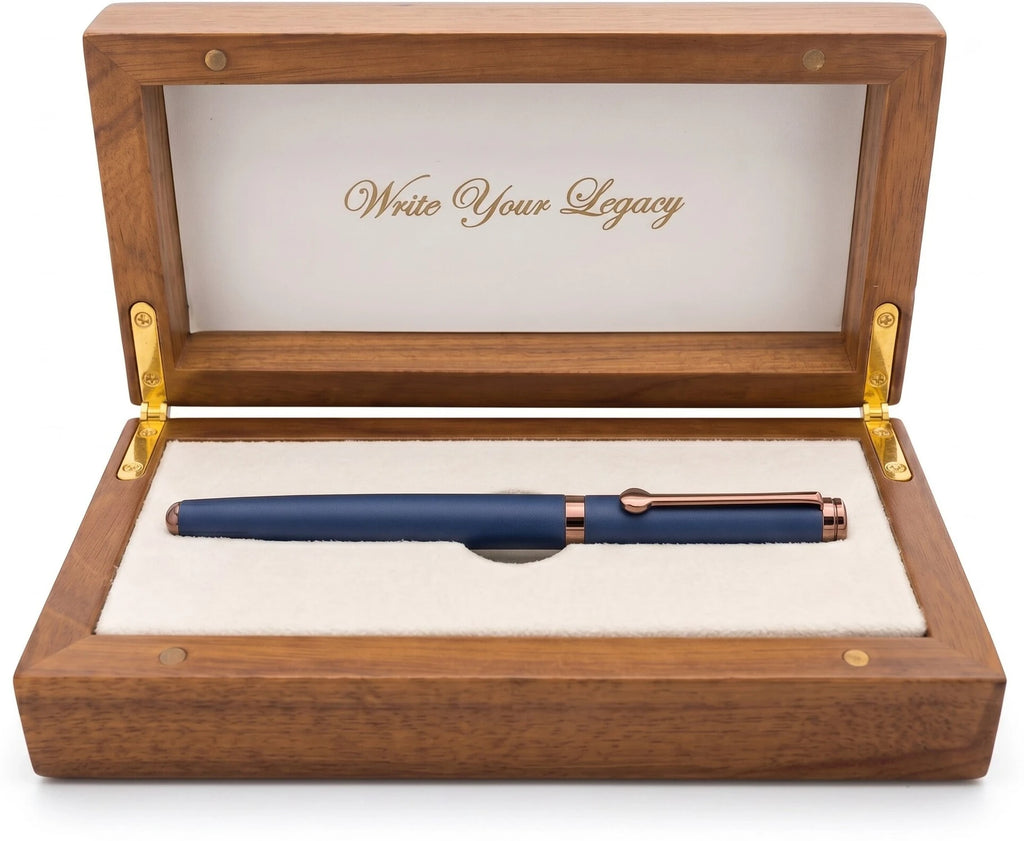 Aurencia Prestige Gift Collection Roller Ball Pen (Ink Color - Blue)